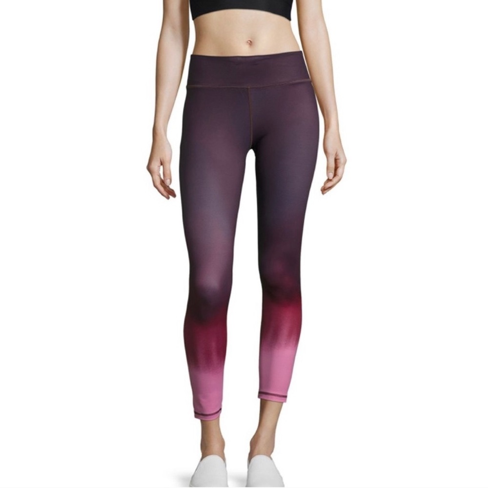 Rockwell Cropped Sporty Leggings Sleek Multihued